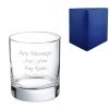 Engraved Islande Whiskey Glass, 10.14oz/300ml, Any Message