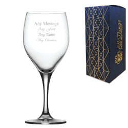 Engraved Primeur Water Goblet, 14.5oz/415ml, Any Message