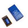 Engraved Jet Gas Lighter Blue Happy 80th Birthday Gift Boxed