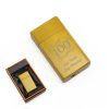 Engraved Jet Gas Lighter Gold Happy 100th Birthday Gift Boxed