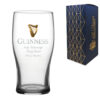 Personalised Engraved Official Guinness Glass, Gift Boxed, Personalise with Any Message for Any Occasion