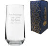 Engraved Allegra 16.5oz Hiball Glass