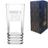 Personalised Engraved Vodka Elegan Hiball with 'Name's Vodka Glass' Design