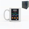 Printed Mug with Name Retro Space Arcade Game Design, Gift Boxed, Personalise with any name for any gamer