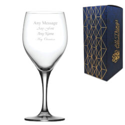 Engraved Primeur Water Goblet, 14.5oz/415ml, Any Message