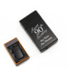 Engraved Jet Gas Lighter Black Happy 90th Birthday Gift Boxed