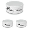 Personalised Pet Bowl with Royal Crown Design